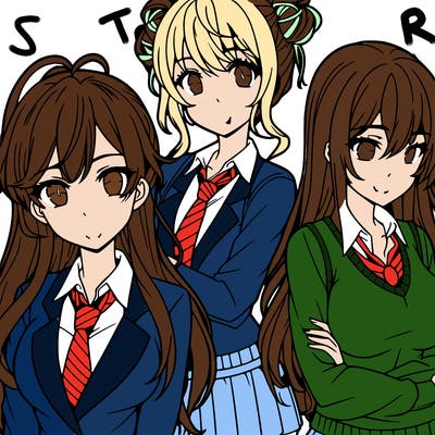 anime girls teenagers