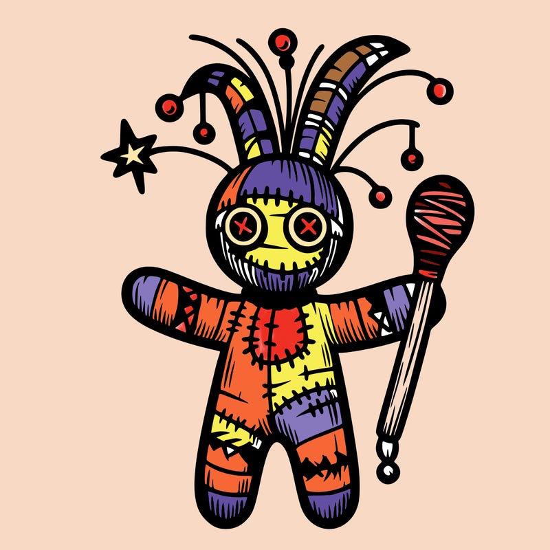 carnival voodoo doll