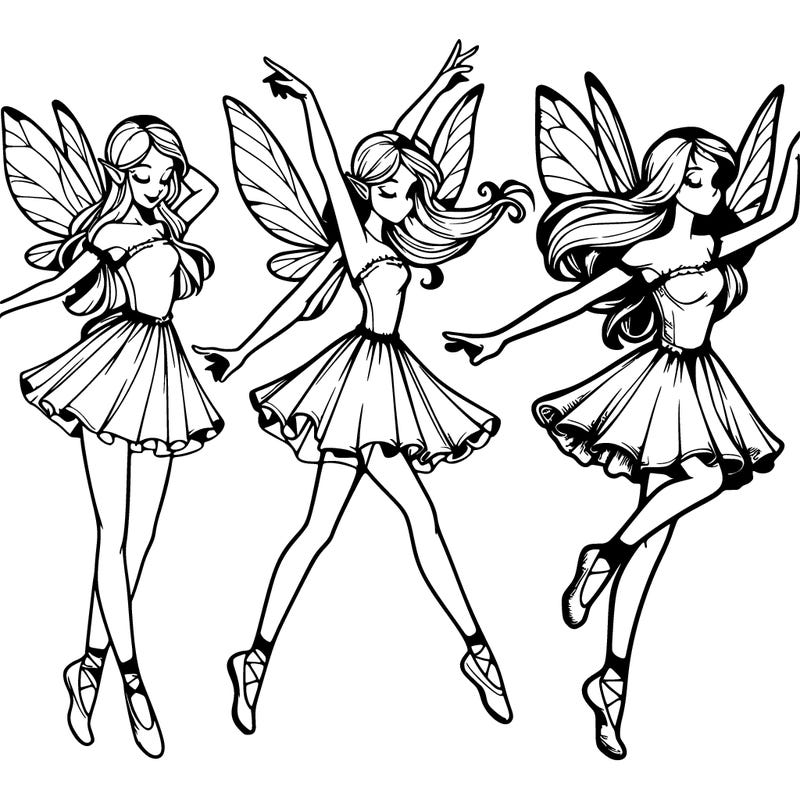realistic dancing fairy