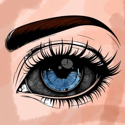 realistic eye