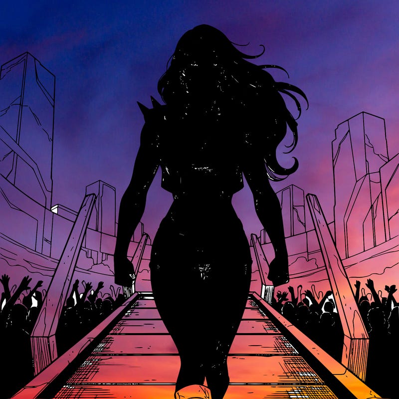 nikki bella, doing her entrance