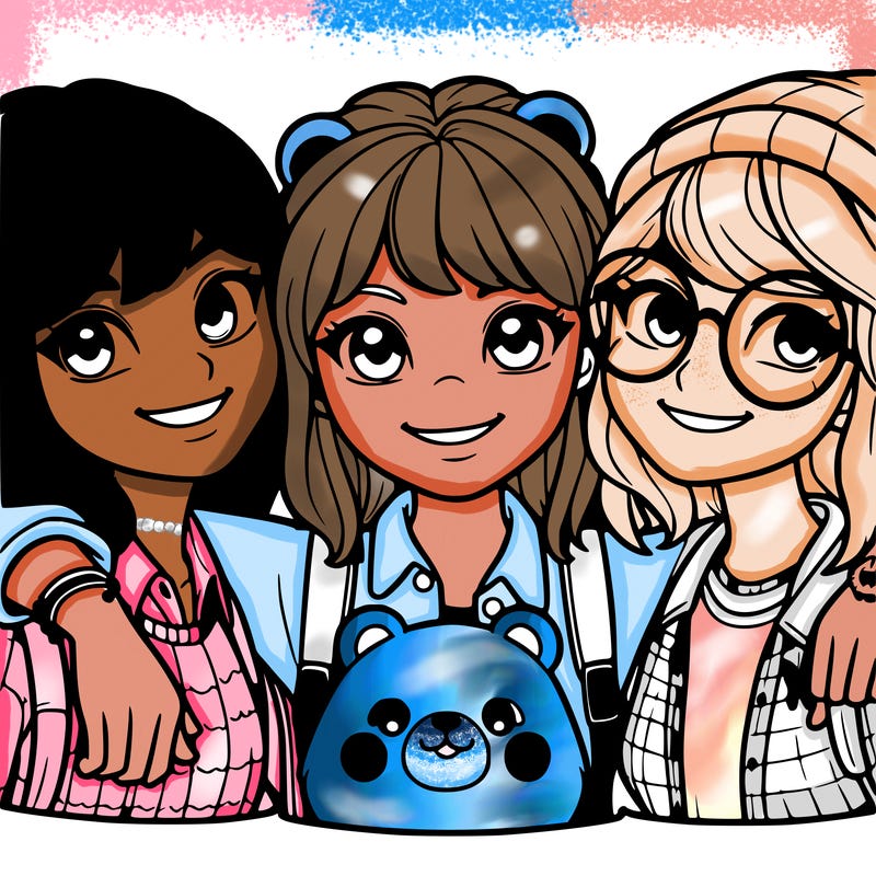 realistic best friends