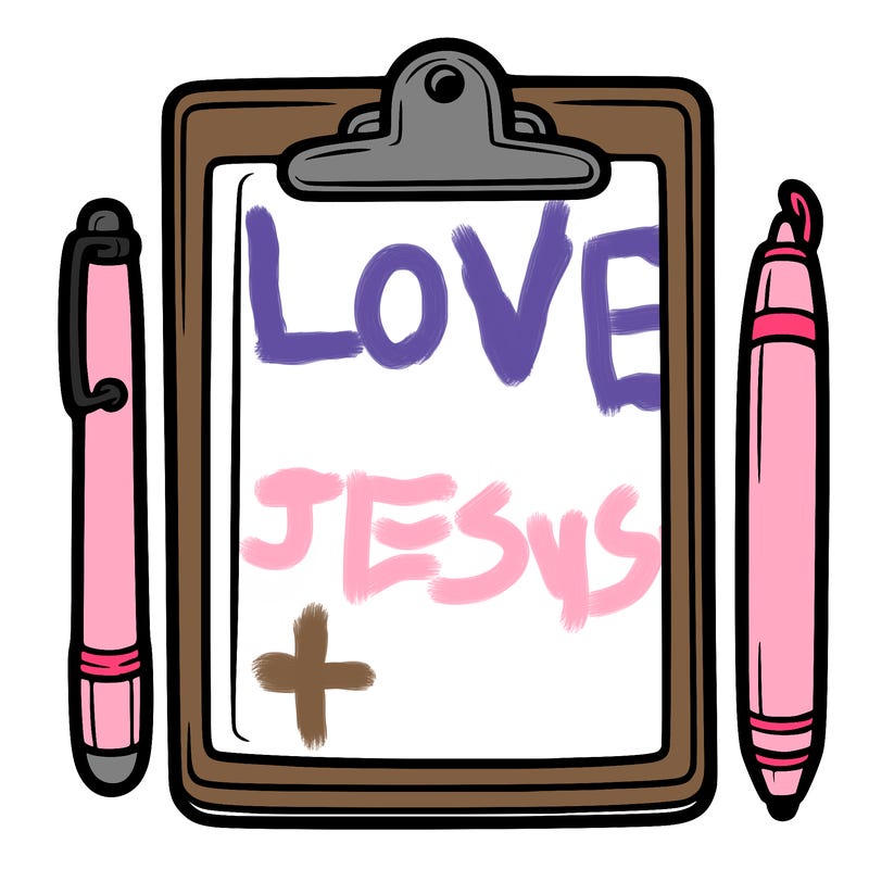 blank clip board with pen