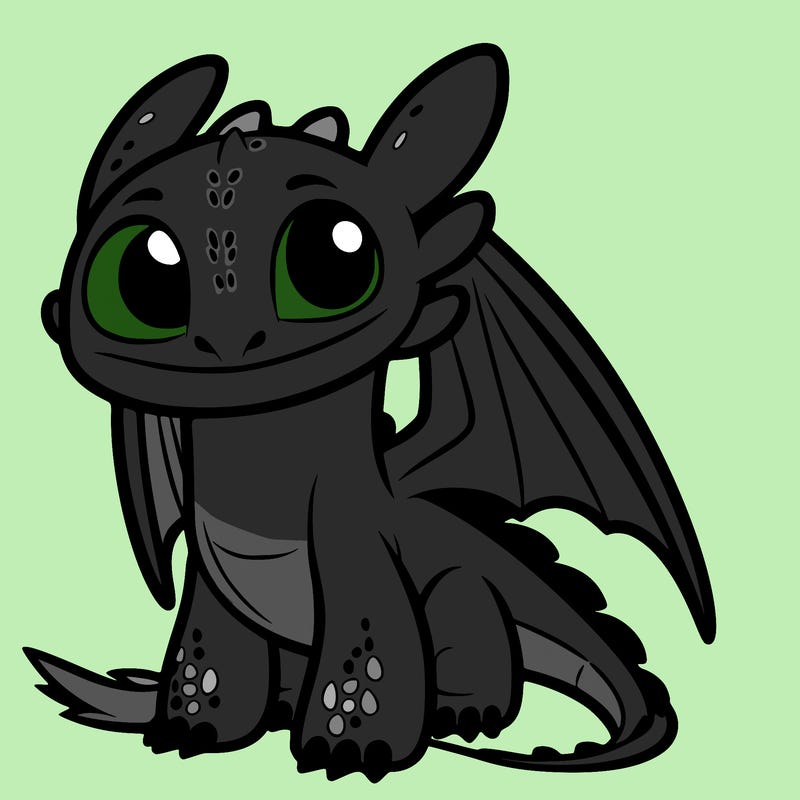 toothless the dragon