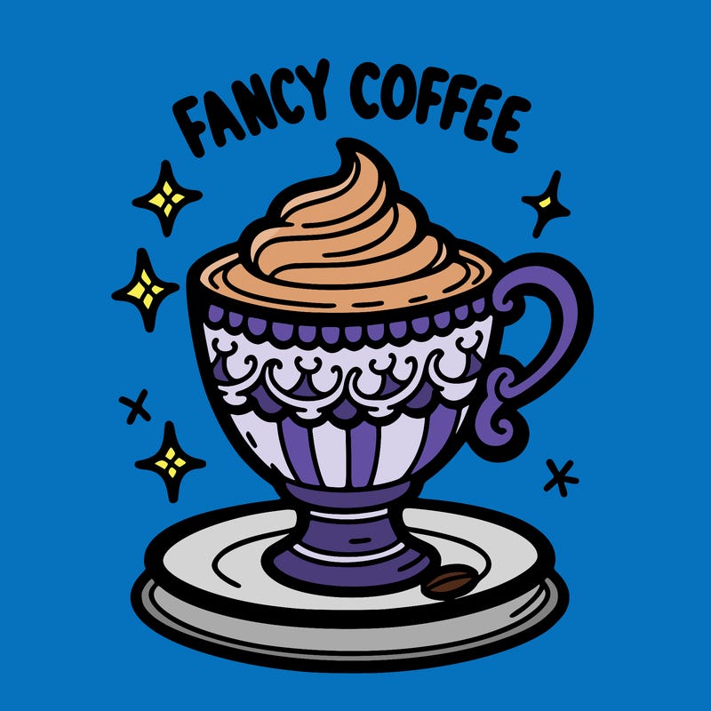 fancy coffee