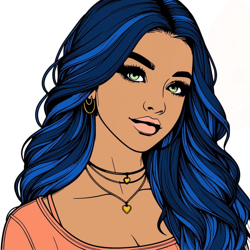 detailed realistic girl