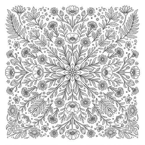 Wildflower Mix Mandalas