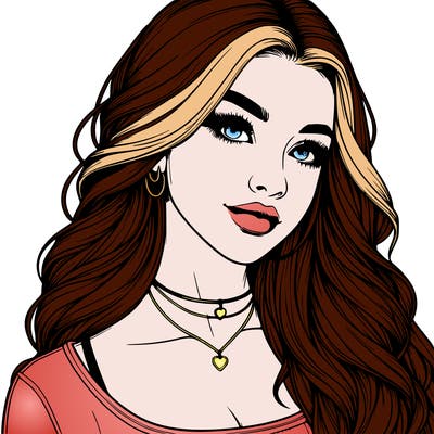 detailed realistic girl