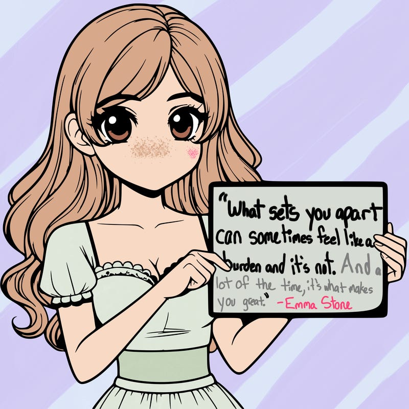 realistic pretty girl holding blank sign