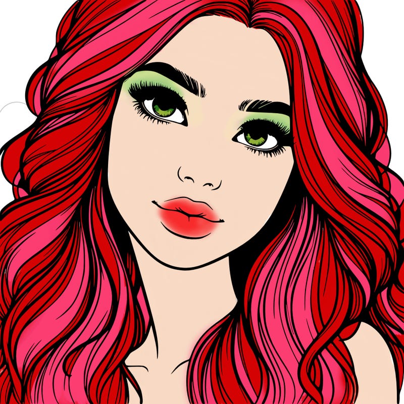 beautiful realistic girl