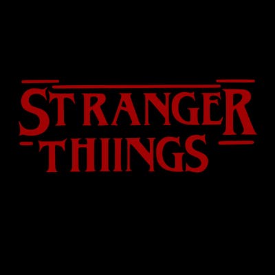 stranger things logo