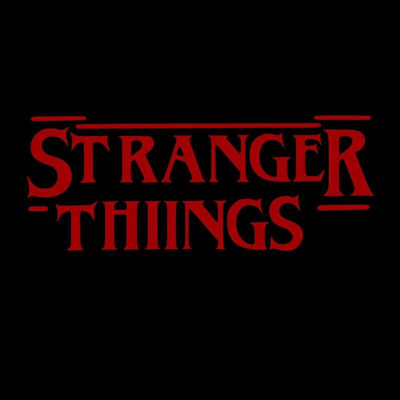 stranger things logo