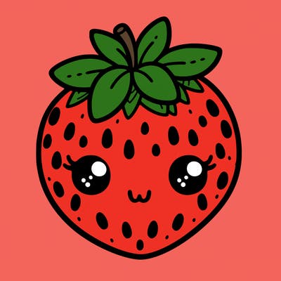 cute strawberry