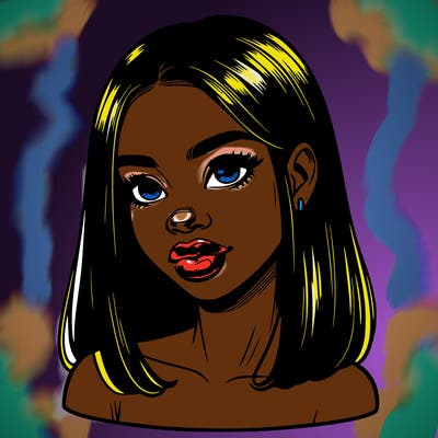 realistic black girl