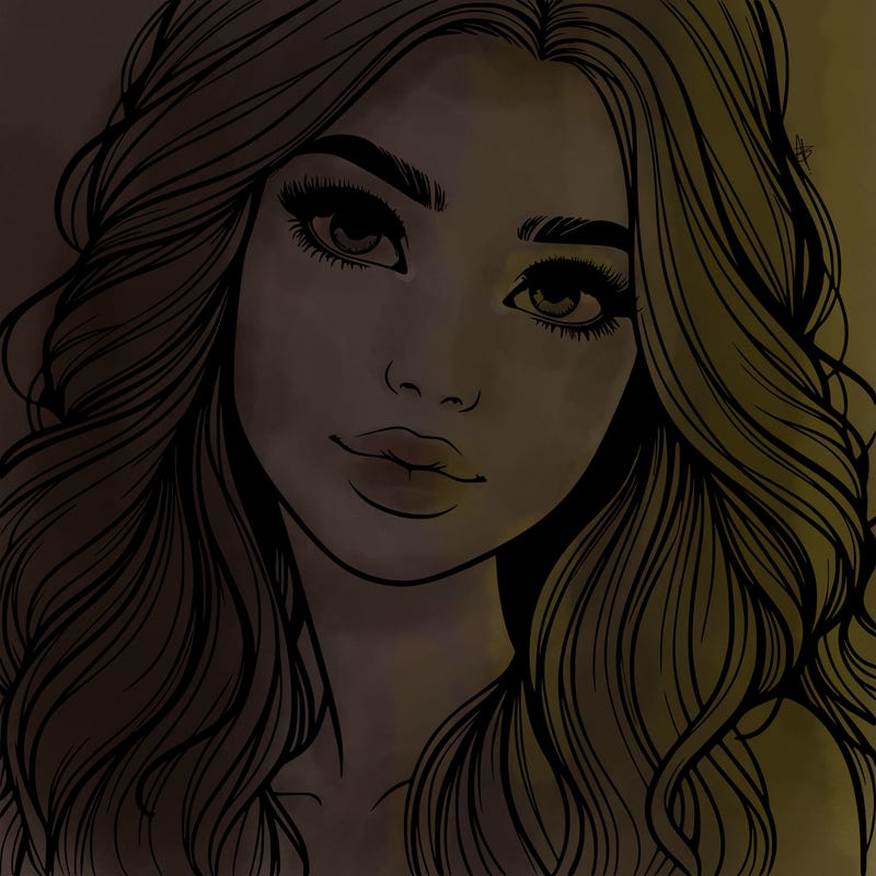 beautiful realistic girl