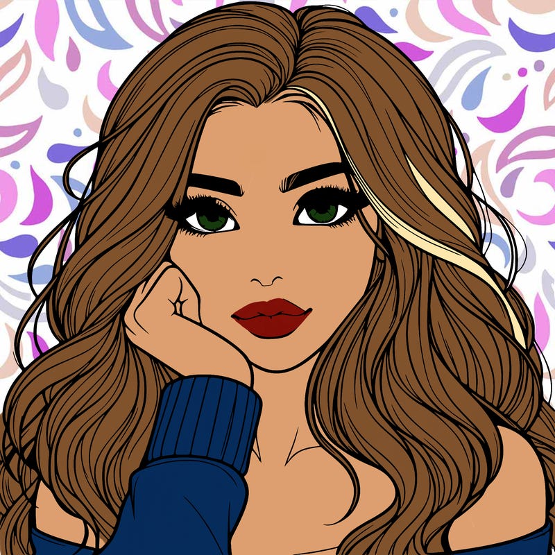 beautiful realistic girl