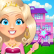 Princess Play House Doll Game