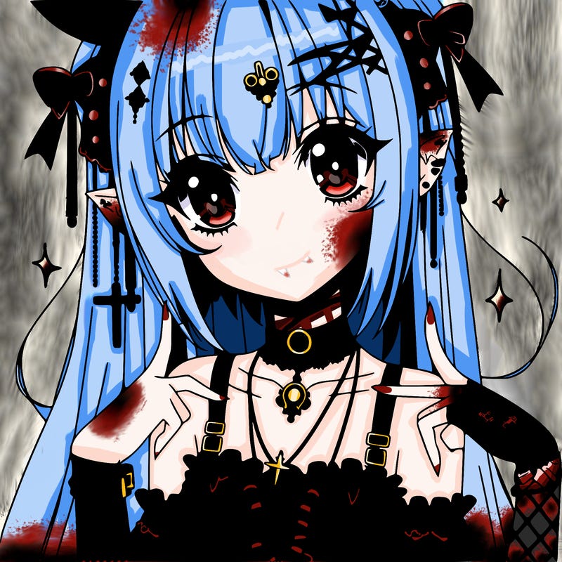 anime goth girl