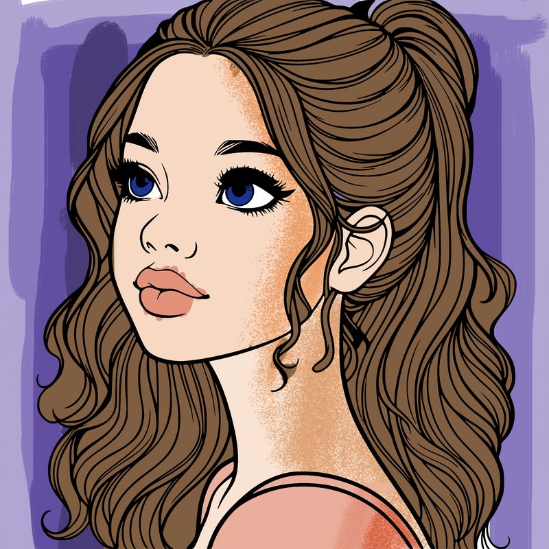 beautiful realistic girl