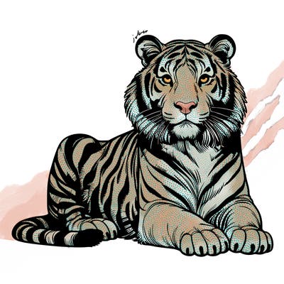 realistic tiger