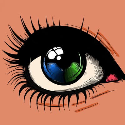 realistic eye