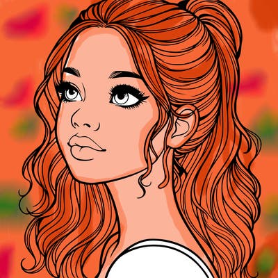 beautiful realistic girl