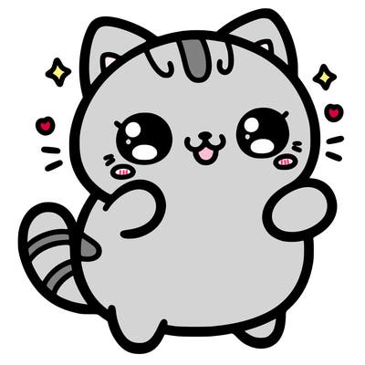 cute kawaii cat