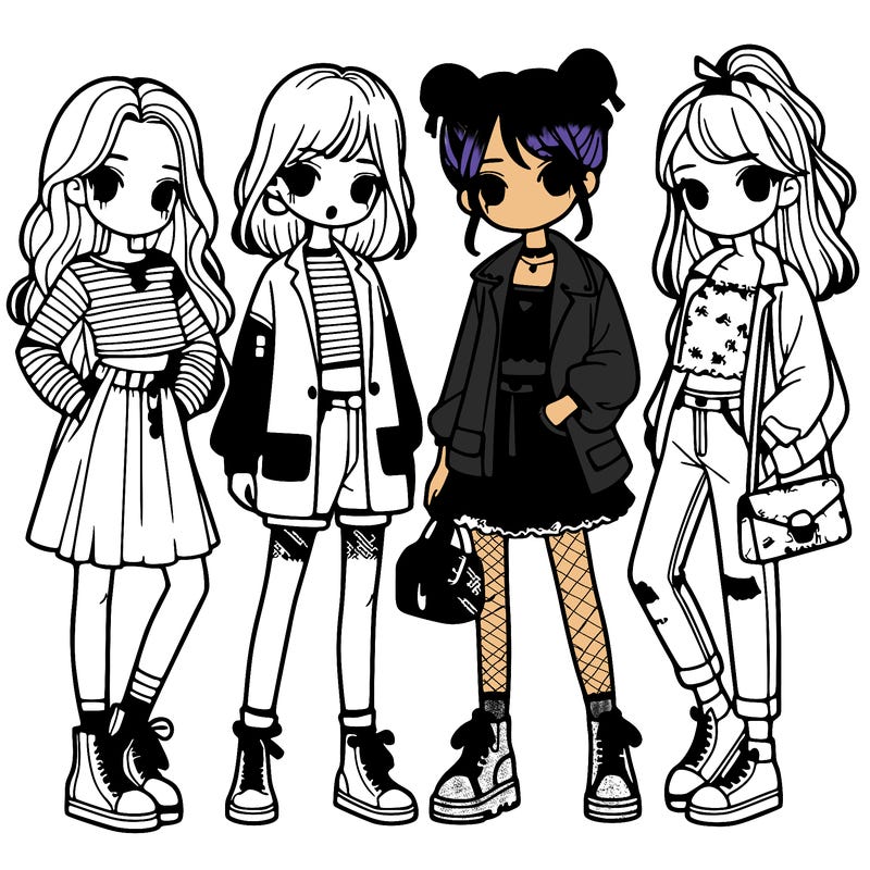 girls with fashion