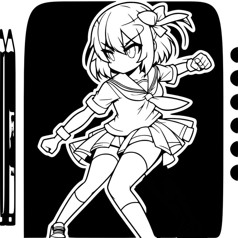 yandere girl fighting