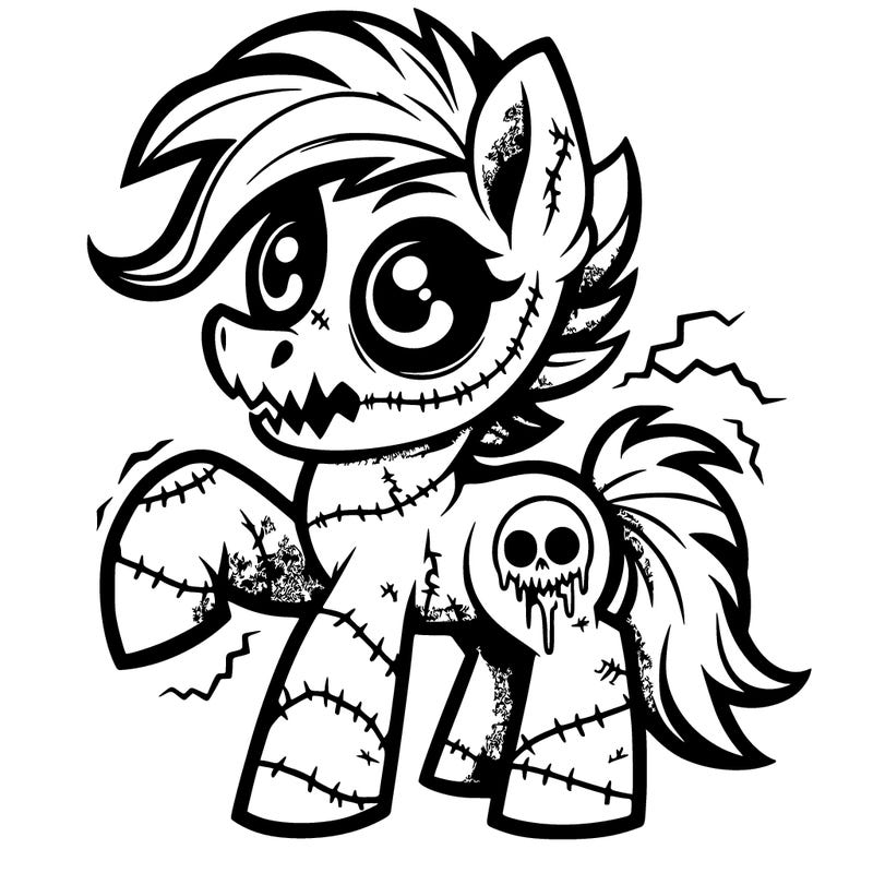 scary pony
