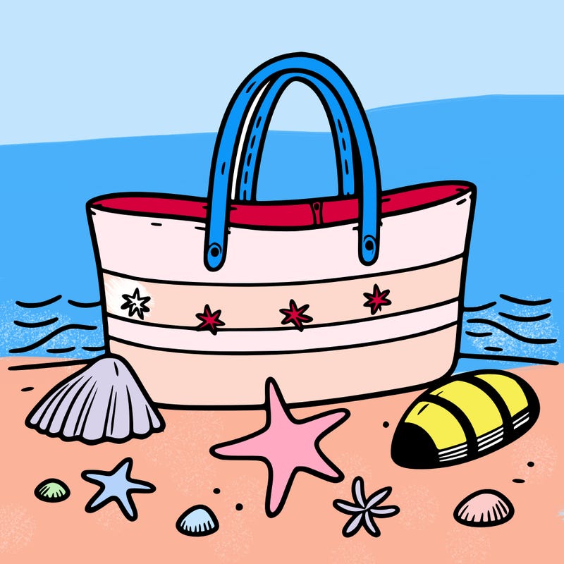 a beach bag