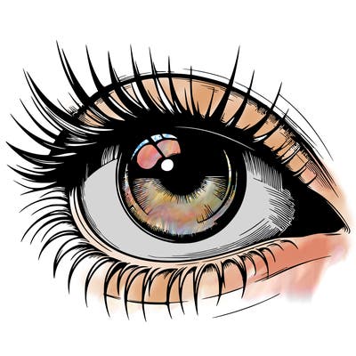 realistic eye