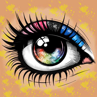 realistic eye