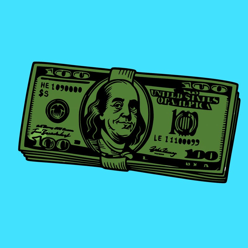 one hundred dollar bill