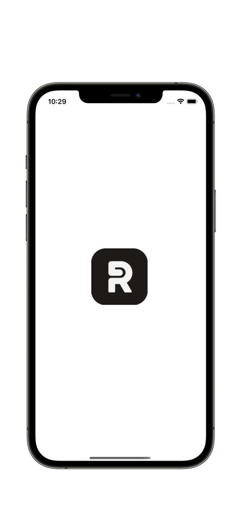 Logotipo de la aplicación RoGold mostrado en la pantalla de inicio de un iPhone