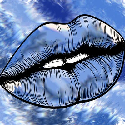 realistic lips