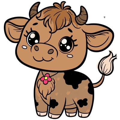 cute cow