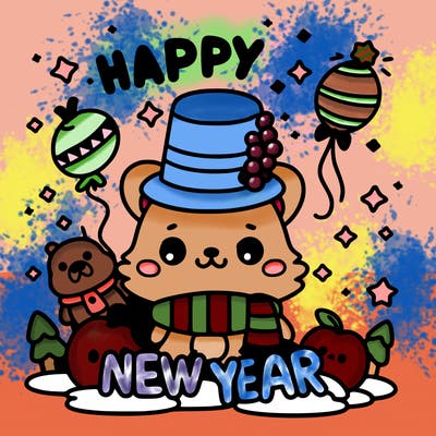 message : happy new year