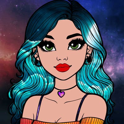 realistic pretty girl