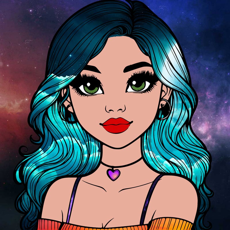 realistic pretty girl