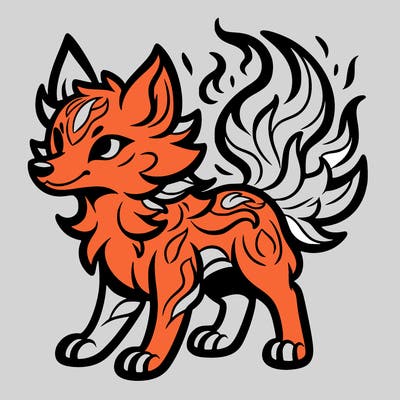 fire wolf