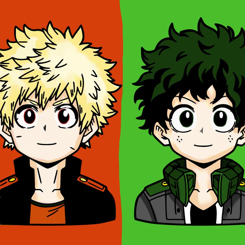 bakugo and deku