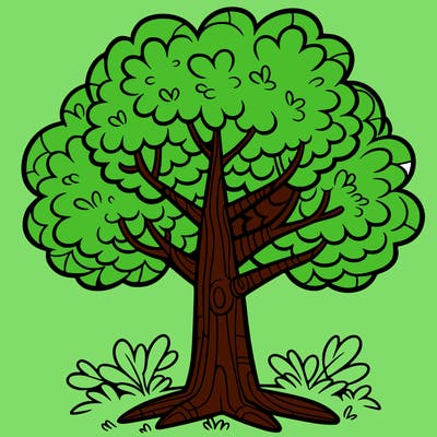 a tree