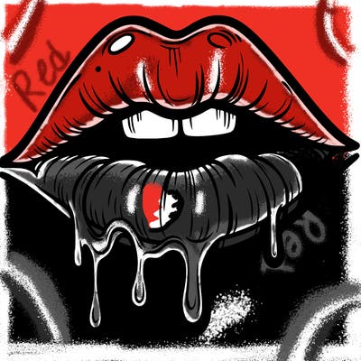 lips that look realistic and drip