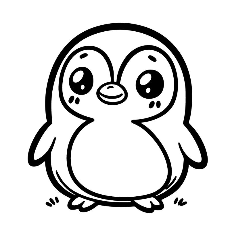 cute penguin