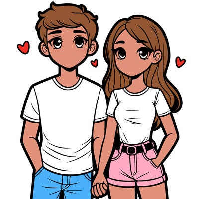 boyfriend and girlfriend