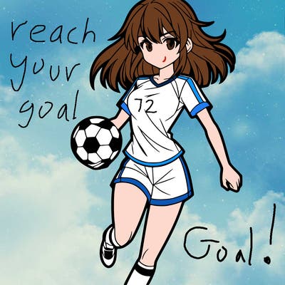 hot anime soccer girl