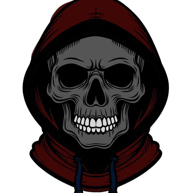 skull hoodie