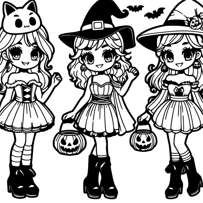 halloween girls
