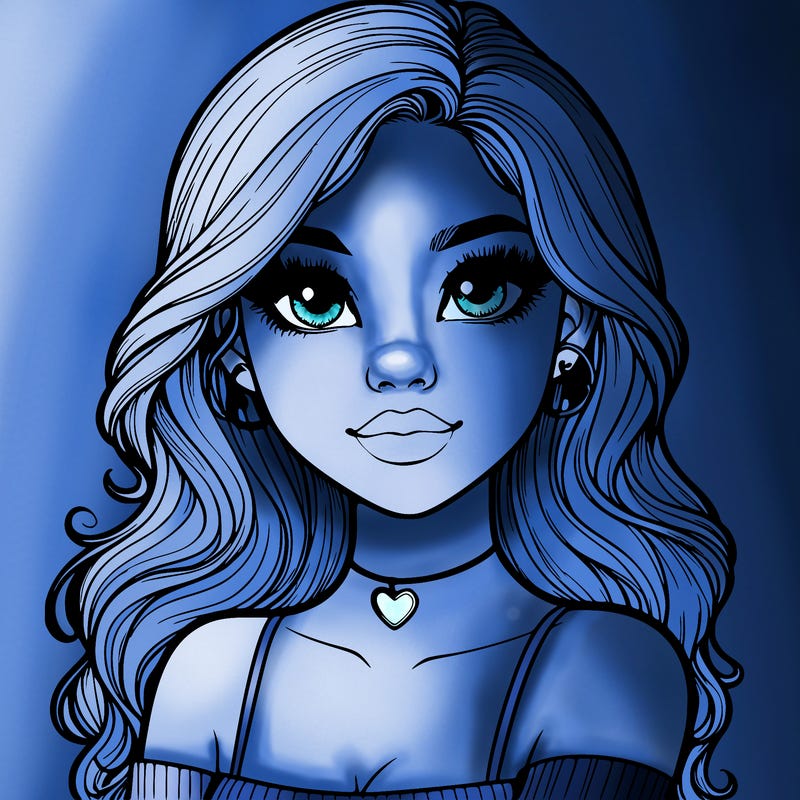 realistic pretty girl